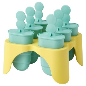 IKEA UPPFYLLD ice pop maker, turquoise/yellow, 6 pack , IKEA Sale | 82643MOKT