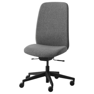 IKEA VALLFJÄLLET office chair, Gunnared gray , IKEA Sale | 32974JNPO