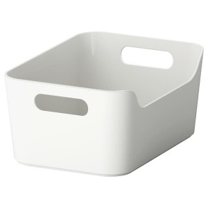 IKEA VARIERA box, gray, 9 ½x6 ¾ in , IKEA Sale | 75814ITDY