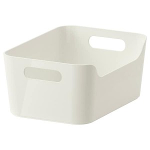 IKEA VARIERA box, white, 9 1/2x6 3/4 in , IKEA Sale | 10354YVAC