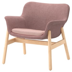 IKEA VEDBO armchair, Gunnared light brown-pink , IKEA Sale | 89714YISG