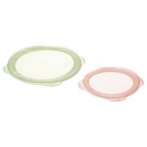 IKEA ÖVERMÄTT food cover, set of 2, silicone , IKEA Sale | 69780BRKS