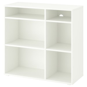 IKEA VIHALS shelving unit with 4 shelves, white, 37 3/8x14 5/8x35 3/8 in , IKEA Sale | 63194BSCW