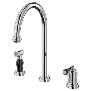 IKEA VITHAVET kitchen faucet/separate handspray, chrome plated , IKEA Sale | 97315DBOT