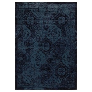 IKEA VONSBÄK rug, low pile, dark blue, 4'4 inx6'5 in , IKEA Sale | 30789LXYG