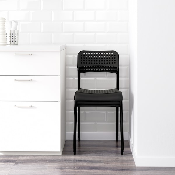 IKEA ADDE chair, black , IKEA Sale | 69105MKRE