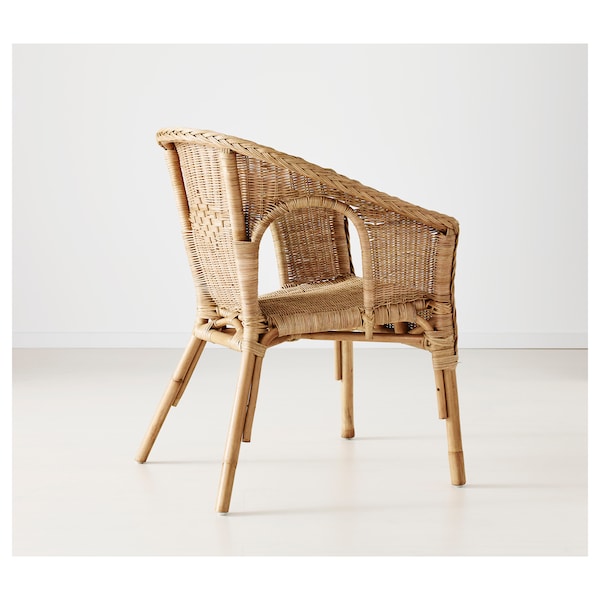 IKEA AGEN Armchair, rattan, bamboo , IKEA Sale | 92378PRBK