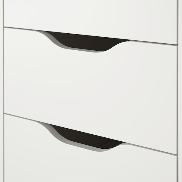 IKEA ALEX drawer unit on casters, white/black, 14 1/8x29 7/8 in , IKEA Sale | 09453MFQV