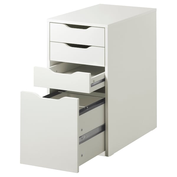 IKEA ALEX drawer unit/drop file storage, white, 14 1/8x27 1/2 in , IKEA Sale | 58427TOWK