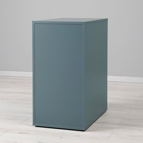 IKEA ALEX storage unit, gray/turquoise, 14 1/8x27 1/2 in , IKEA Sale | 25914JXSV