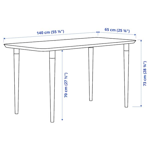 IKEA ANFALLARE / HILVER desk, bamboo, 55 1/8x25 5/8 in , IKEA Sale | 85427WEOP