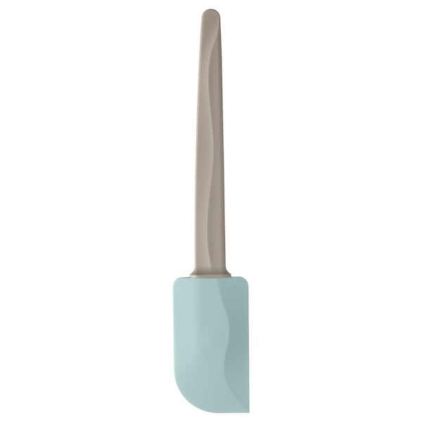 IKEA BAKGLAD rubber spatula, beige/blue, 10 in , IKEA Sale | 78519RFUI