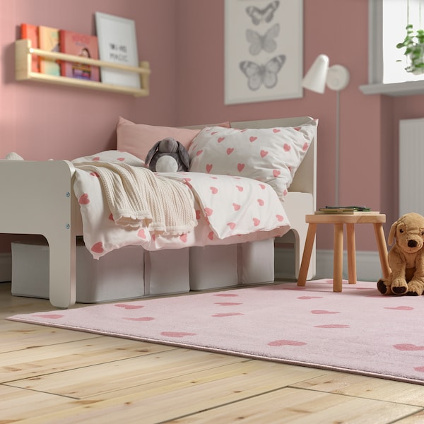 IKEA BARNDRÖM rug, pink, 4'4 inx5'3 in , IKEA Sale | 73286UDPJ