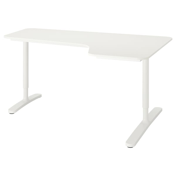 IKEA BEKANT corner desk-right, white, 63x43 1/4 in , IKEA Sale | 86723ARWI