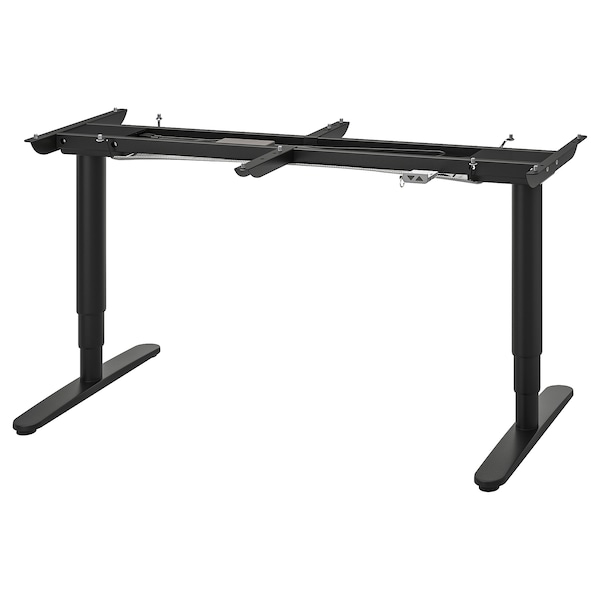 IKEA BEKANT sit/stand underframe for table top, black, 63x31 1/2 in , IKEA Sale | 34801ZEDY