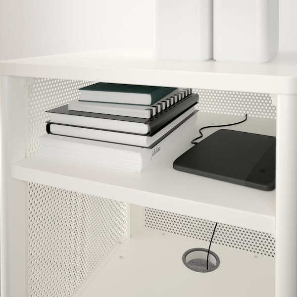 IKEA BEKANT storage unit on casters, mesh white, 16 1/8x24 in , IKEA Sale | 10385WQPL