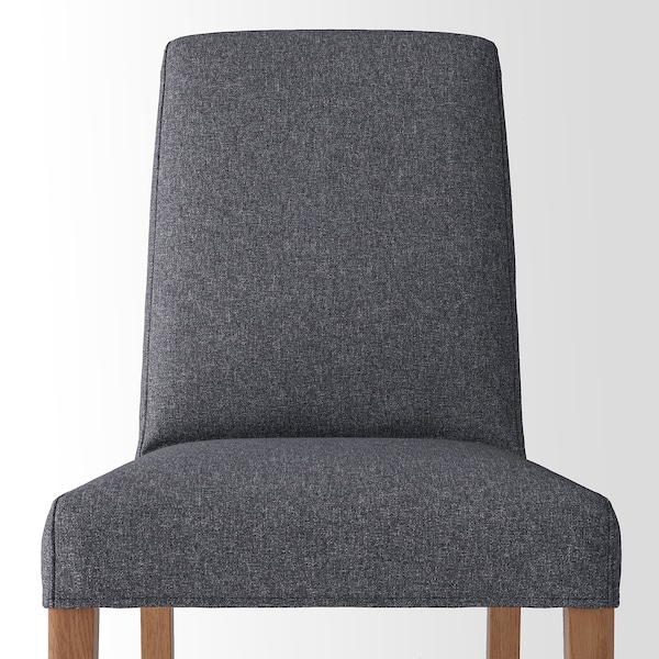 IKEA BERGMUND chair, oak effect/Gunnared medium gray , IKEA Sale | 61389UPXE