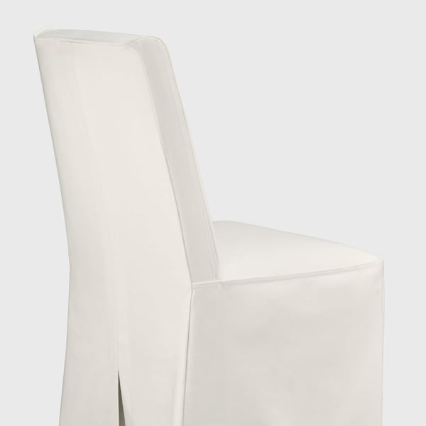 IKEA BERGMUND chair with long cover, black/Inseros white , IKEA Sale | 92758PHEJ