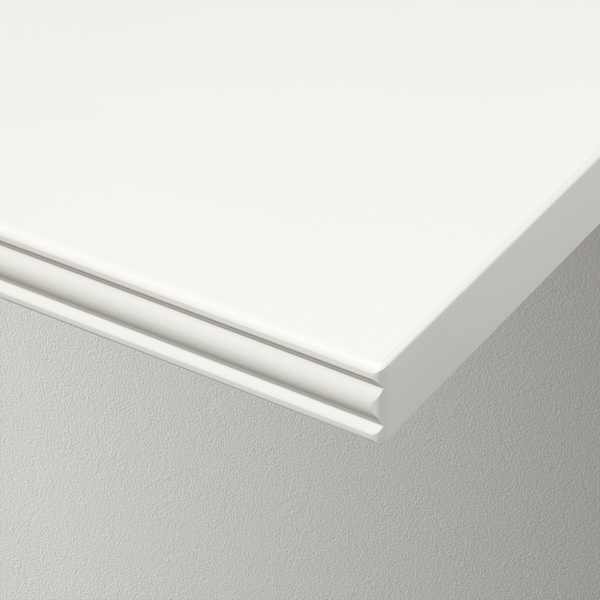 IKEA BERGSHULT / GRANHULT wall shelf, white/nickel plated, 31 1/2x7 7/8 in , IKEA Sale | 68954OUIE