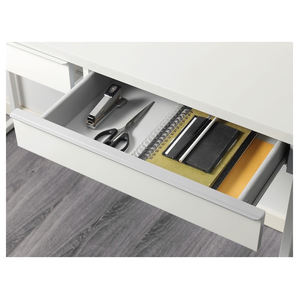 IKEA BESTÅ BURS desk, high gloss white, 47 1/4x15 3/4 in , IKEA Sale | 49753ULDV