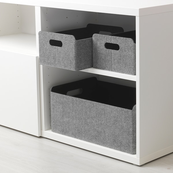 IKEA BESTÅ box, gray, 12 5/8x20 1/8x8 1/4 in , IKEA Sale | 53879FOUY