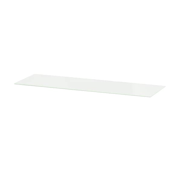 IKEA BILLY Extra shelf, glass, 30x10 in , IKEA Sale | 06821IXDJ