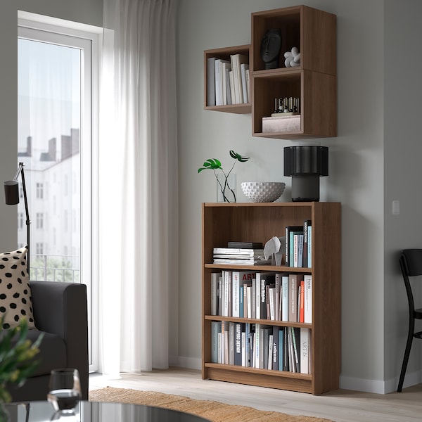 IKEA BILLY / EKET bookcase combination, brown walnut effect , IKEA Sale | 67843NOVY