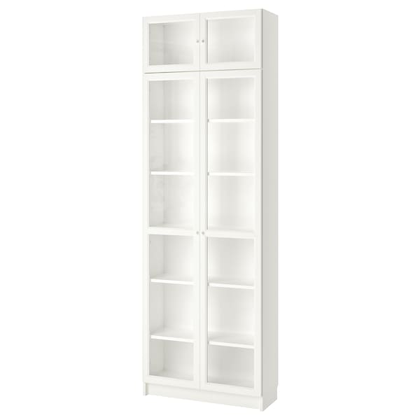 IKEA BILLY / OXBERG bookcase, white, 31 1/2x11 3/4x93 1/4 in , IKEA Sale | 17834EYLX