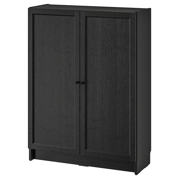 IKEA BILLY / OXBERG bookcase with doors, 31 1/2x11 3/4x41 3/4 in , IKEA Sale | 15963CTJZ