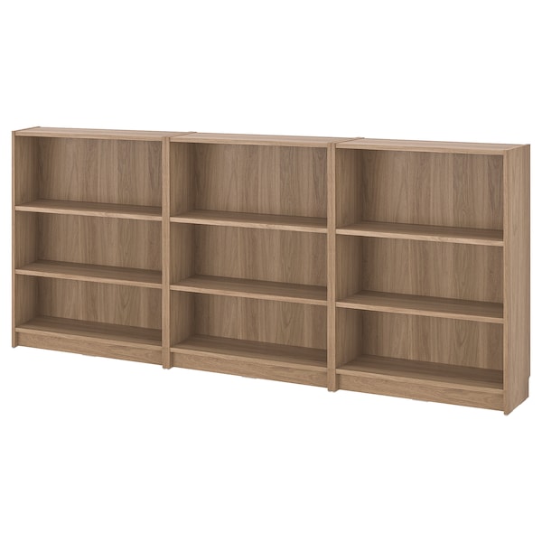 IKEA BILLY bookcase combination, oak effect, 94 1/2x11x41 3/4 in , IKEA Sale | 29064ONWB