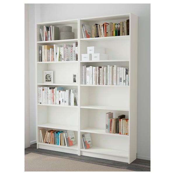 IKEA BILLY bookcase, white, 63x11x79 1/2 in , IKEA Sale | 46130CMOD