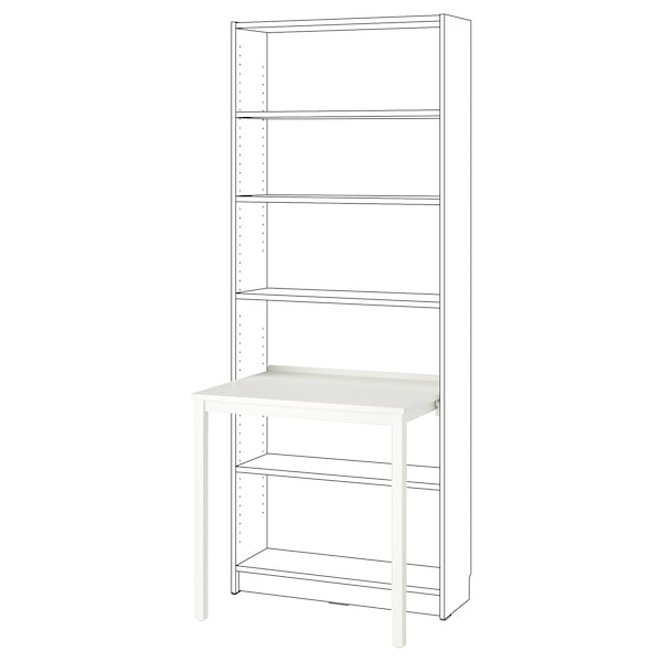 IKEA BILLY desk, white, 29 7/8x23 5/8 in , IKEA Sale | 83769KUVE