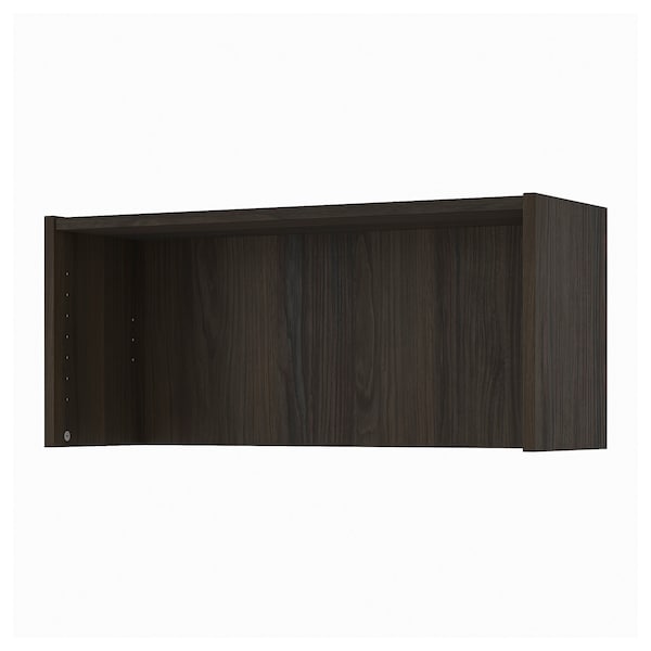 IKEA BILLY height extension unit, dark brown oak effect, 32x11x14 in , IKEA Sale | 62315VOGR