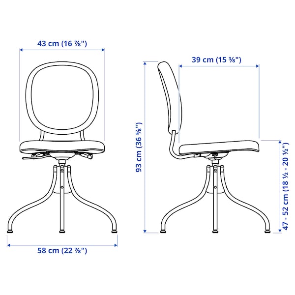 IKEA BJÖRKBERGET swivel chair, Idekulla beige , IKEA Sale | 39281EVUG