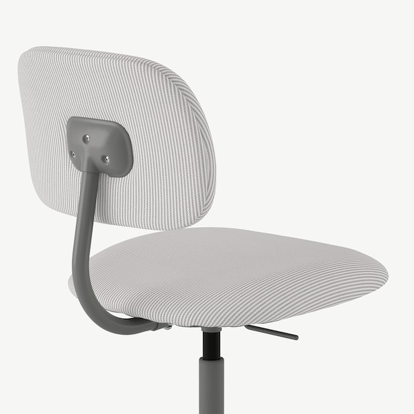 IKEA BLECKBERGET swivel chair, Klovsta white/gray , IKEA Sale | 75834DOLK