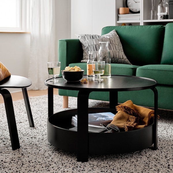 IKEA BORGEBY coffee table, black, 27 1/2 in , IKEA Sale | 36958LKRD