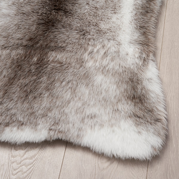 IKEA BULLERSKYDD rug, white/brown, 2'4 inx2'11 in , IKEA Sale | 64180FLNG