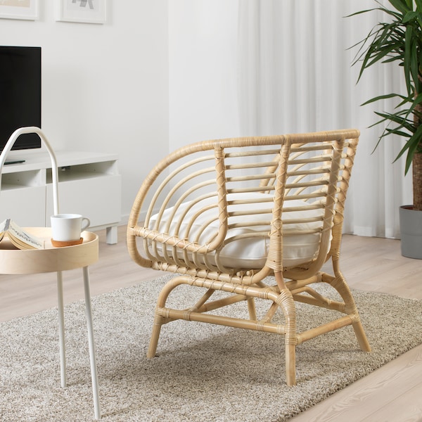 IKEA BUSKBO armchair, rattan , IKEA Sale | 89312RUXZ