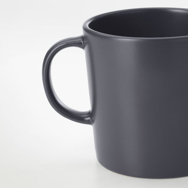 IKEA DINERA mug, dark gray, 10 oz , IKEA Sale | 02981VLHX