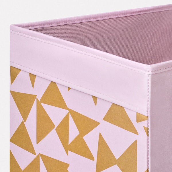 IKEA DRÖNA box, triangle yellow/pink, 13x15x13 in , IKEA Sale | 01375NFKJ