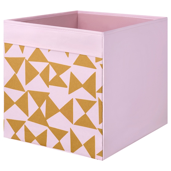 IKEA DRÖNA box, triangle yellow/pink, 13x15x13 in , IKEA Sale | 01375NFKJ