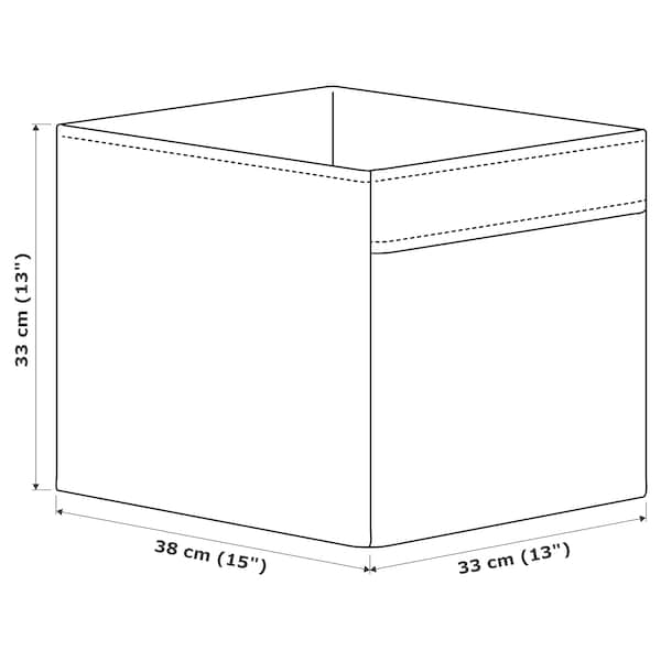 IKEA DRÖNA box, white/check pattern, 13x15x13 in , IKEA Sale | 61092BPSC