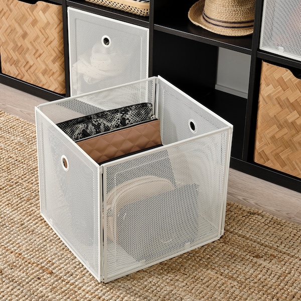 IKEA DRÖNJÖNS storage box, white, 13x14 ½x13 in , IKEA Sale | 60845MKFJ