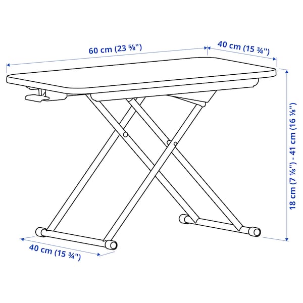 IKEA DUBBLA laptop stand, white, 23 5/8x15 3/4 in , IKEA Sale | 14862BSKM