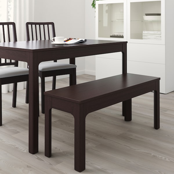 IKEA EKEDALEN Bench, dark brown , IKEA Sale | 89430XQIF