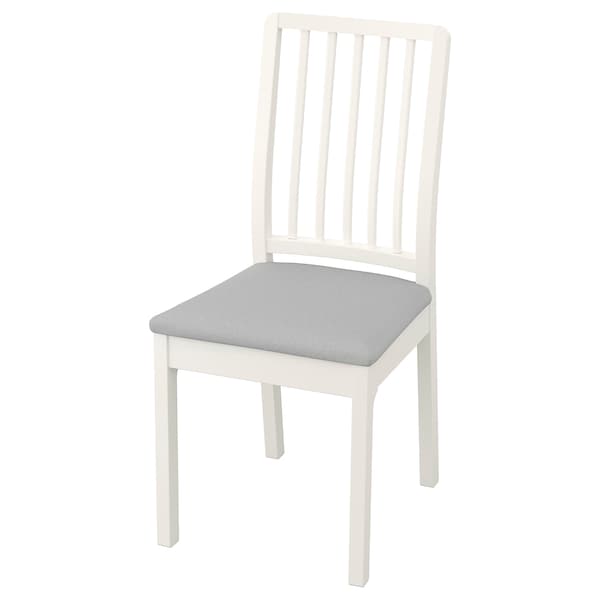 IKEA EKEDALEN Chair, white, Orrsta light gray , IKEA Sale | 34296ZKLP