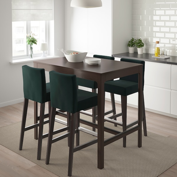 IKEA EKEDALEN bar table, dark brown, 47 1/4x31 1/2x41 3/8 in , IKEA Sale | 05219EBHT