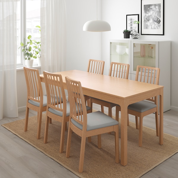 IKEA EKEDALEN extendable table, oak, 47 1/4/70 7/8x31 1/2 in , IKEA Sale | 18536HLQZ