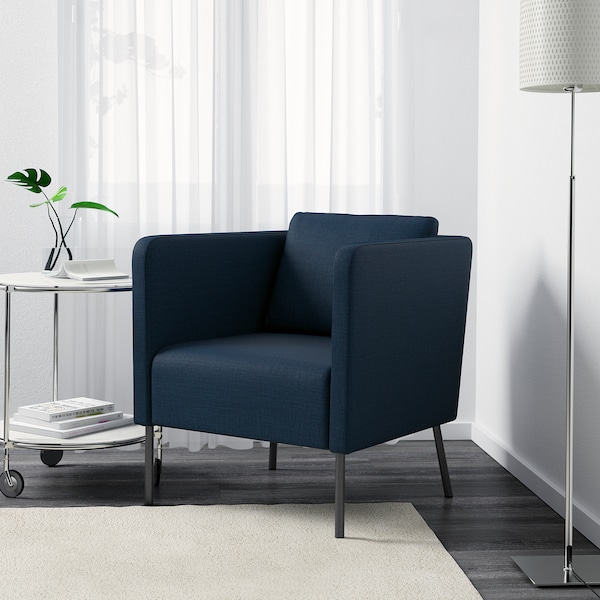 IKEA EKERÖ Armchair, Skiftebo dark blue , IKEA Sale | 93128UHOB