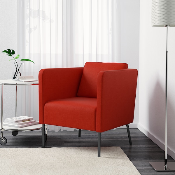 IKEA EKERÖ armchair, Skiftebo orange , IKEA Sale | 34820FEMK